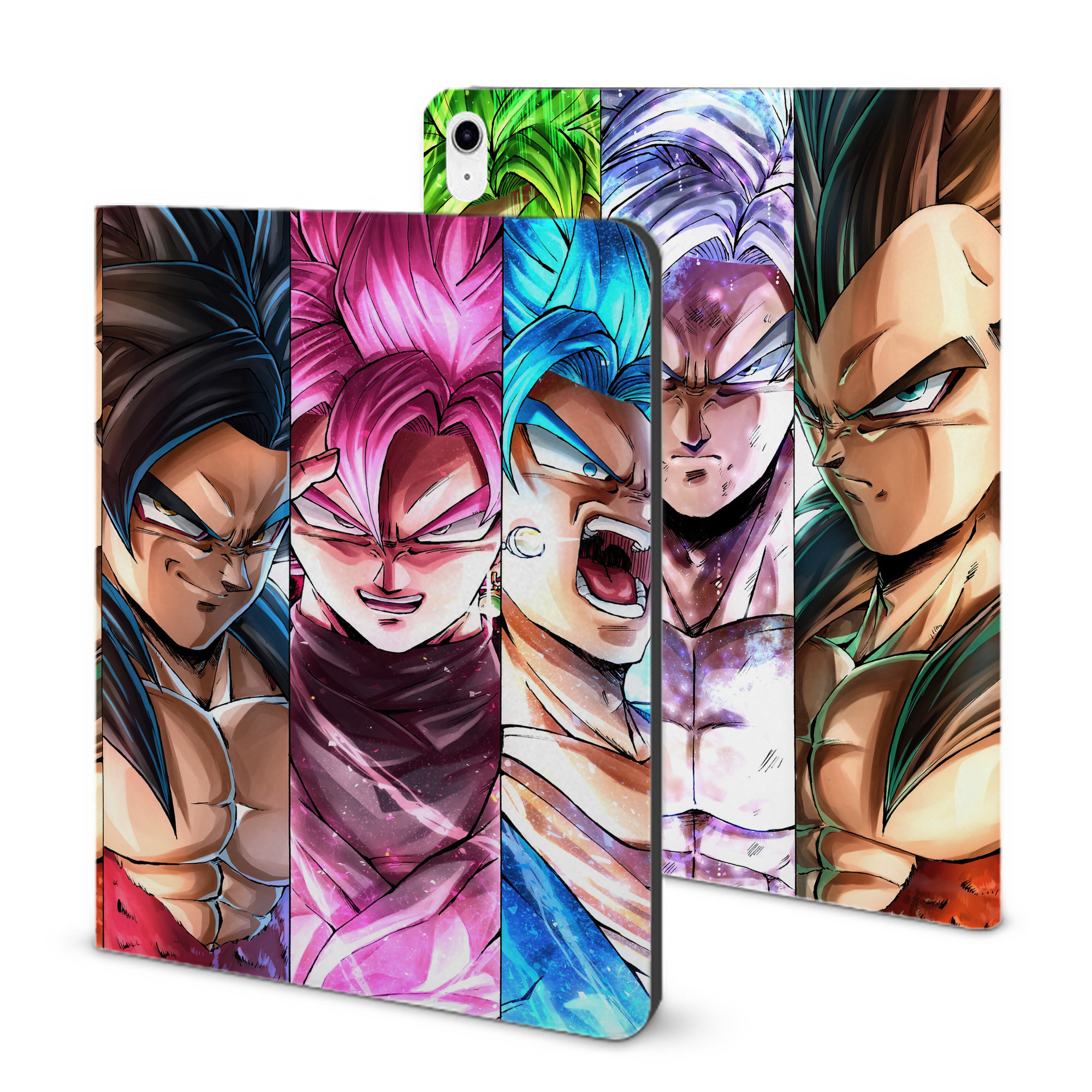 （画像用） ドラゴンボール DRAGON BALL IPad ケース ブック型 PUレザー TPU 耐衝撃 軽量 薄型 ペン収納なし 全面保護 IPad 各モデル対応